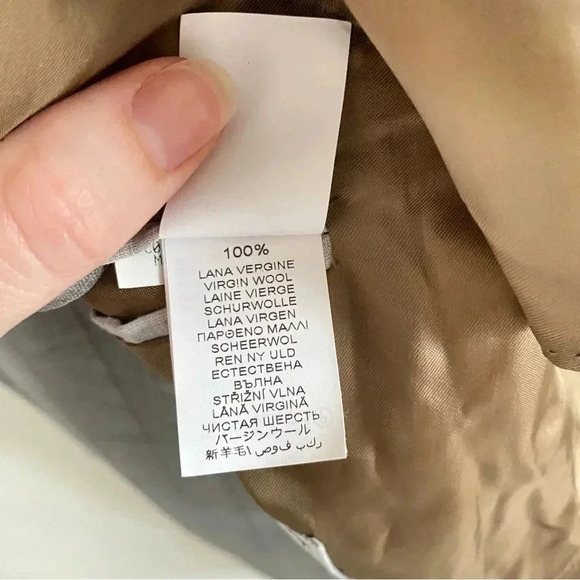 BRUNELLO CUCINELLI Wool Grey Blazer Sz 52 - Picture 11 of 13